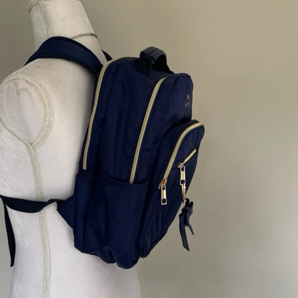 Matein Small Backpack Purse Multiple compartments USB Port Padded laptop Area - Picture 4 of 12